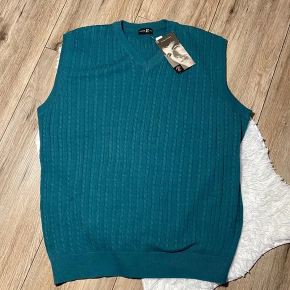 Haggar Golf Sweaters New Mens Haggar Golf V Neck Cable Knit